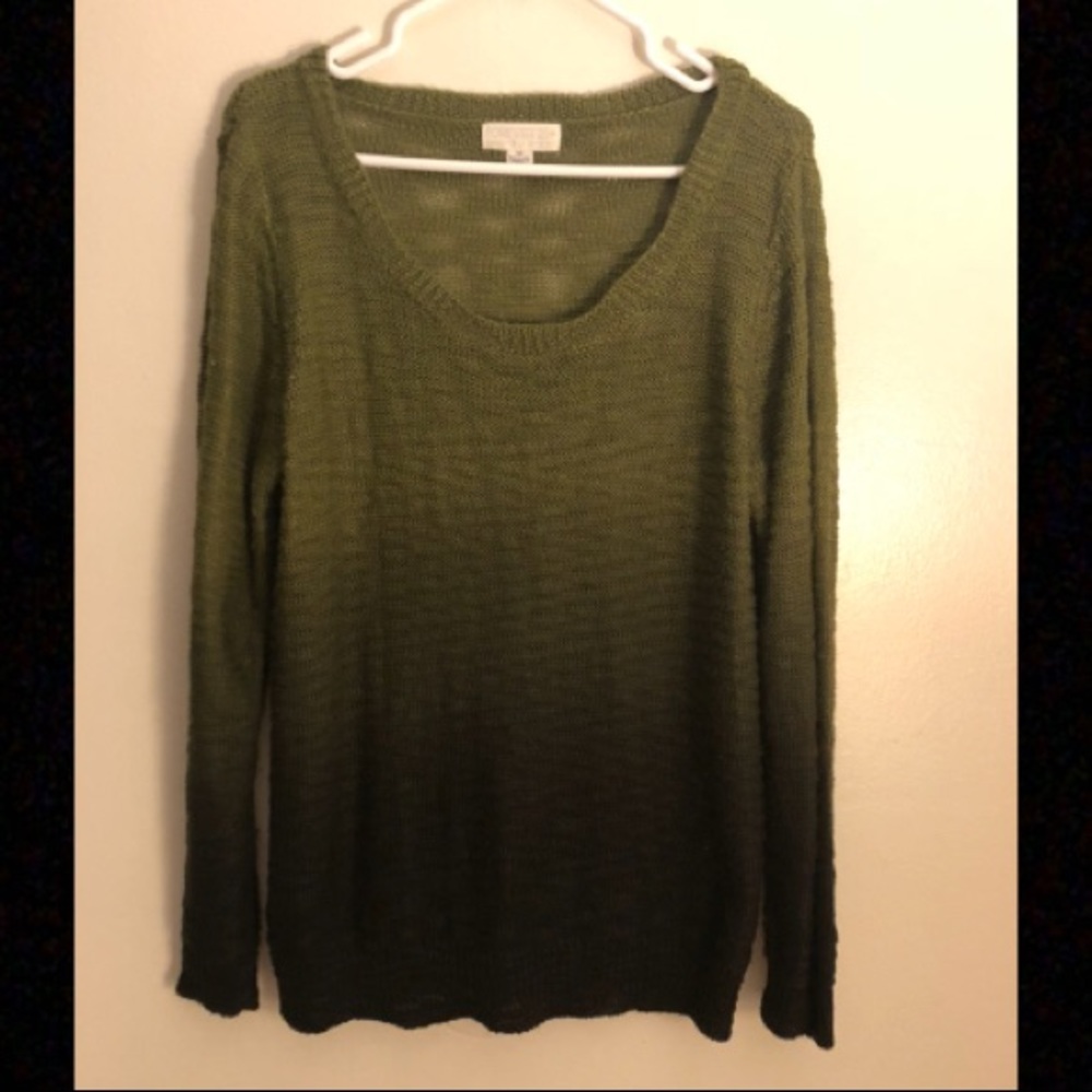 Green Sweater XL